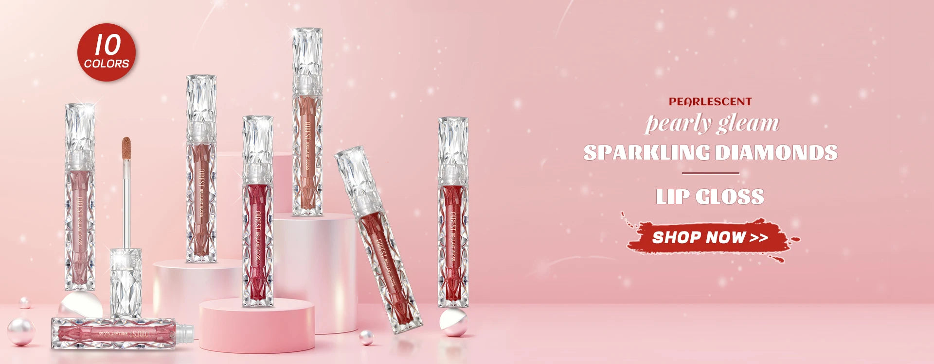 Bút Son Lì QIBEST 12 Màu Dưỡng Ẩm Lâu Trôi