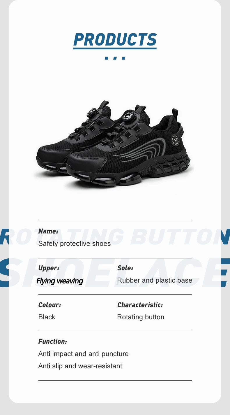 Steel Toe Anti-Nail Safety Shoes