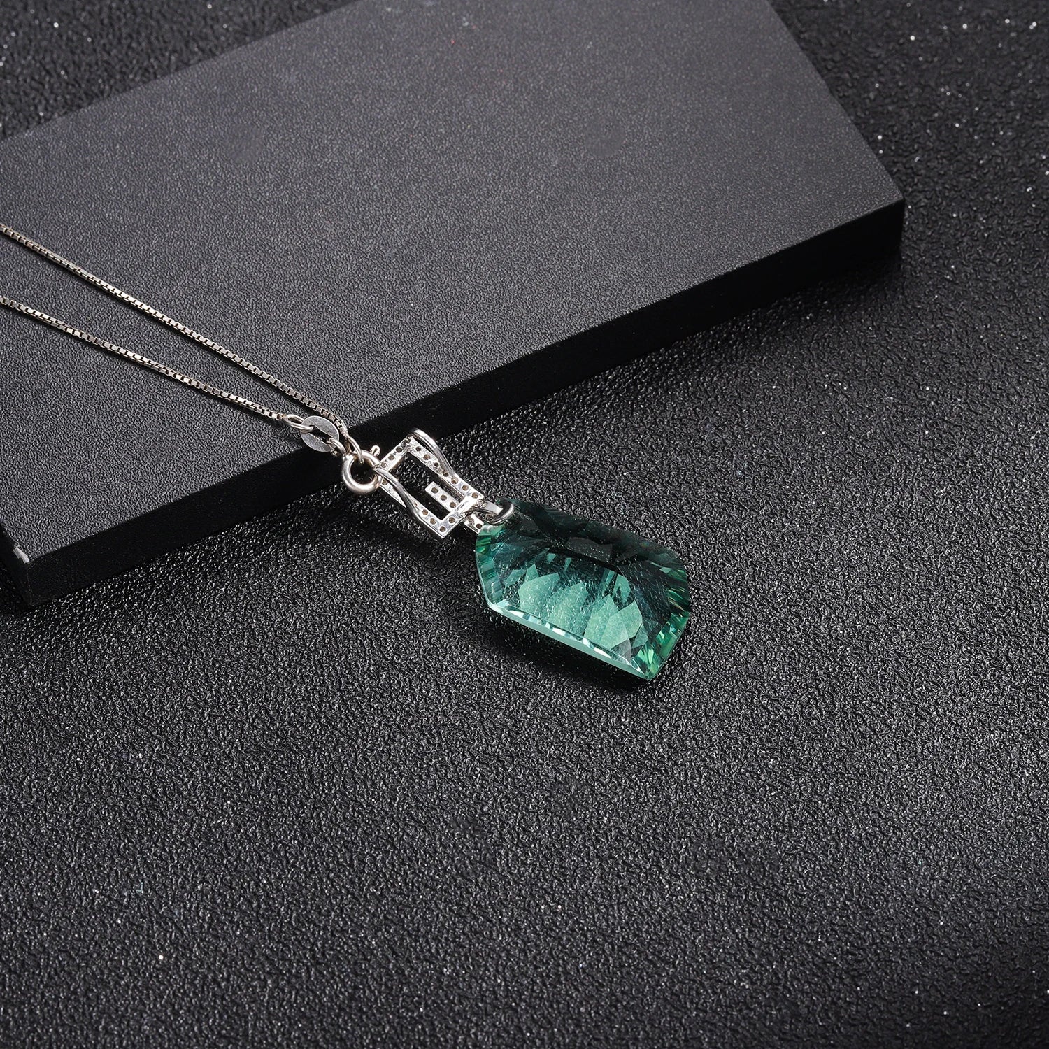 GEM'S BEAUTY Elegant 925 Silver Jewelry Set for Women