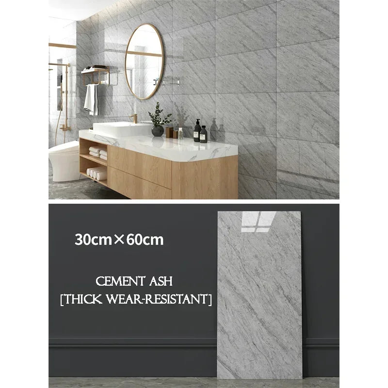 Waterproof Faux Stone Brick Decal Kitchen Wall Stickers 10PCS