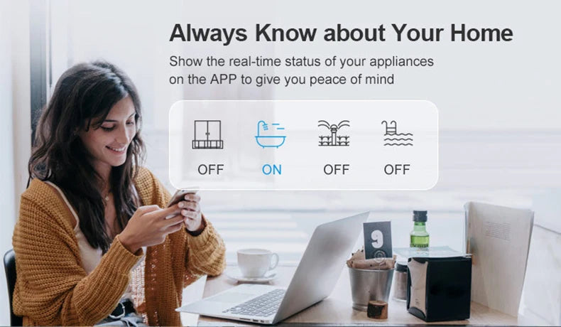 Avoir IP55 Waterproof Outdoor Smart Socket