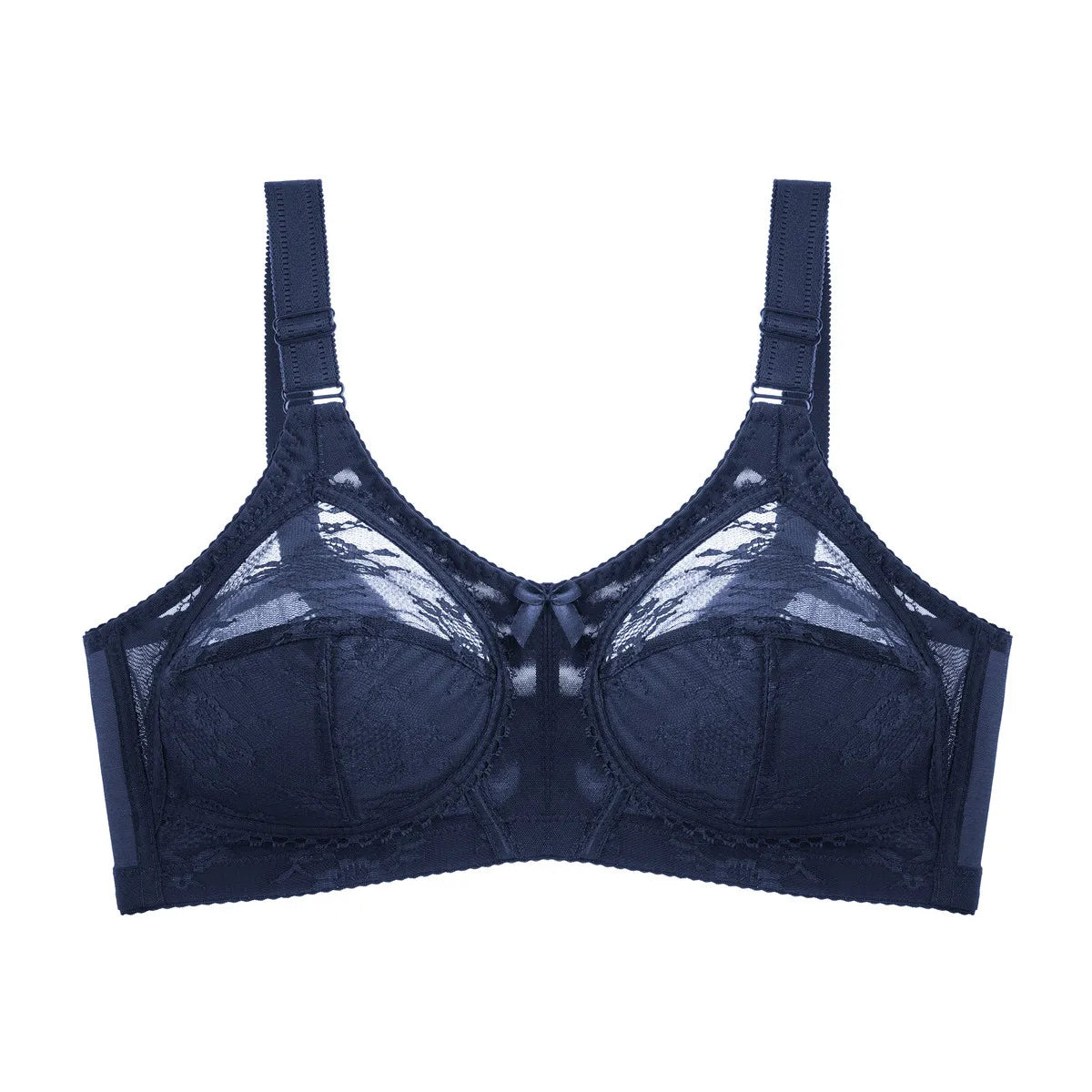 Breathable Thin Cotton Lace Bra Without Wires