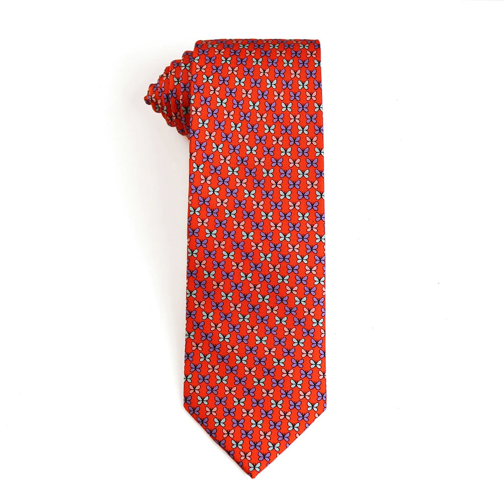 Cà vạt lụa Tailor Smith họa tiết thú - Quà tặng phái mạnh