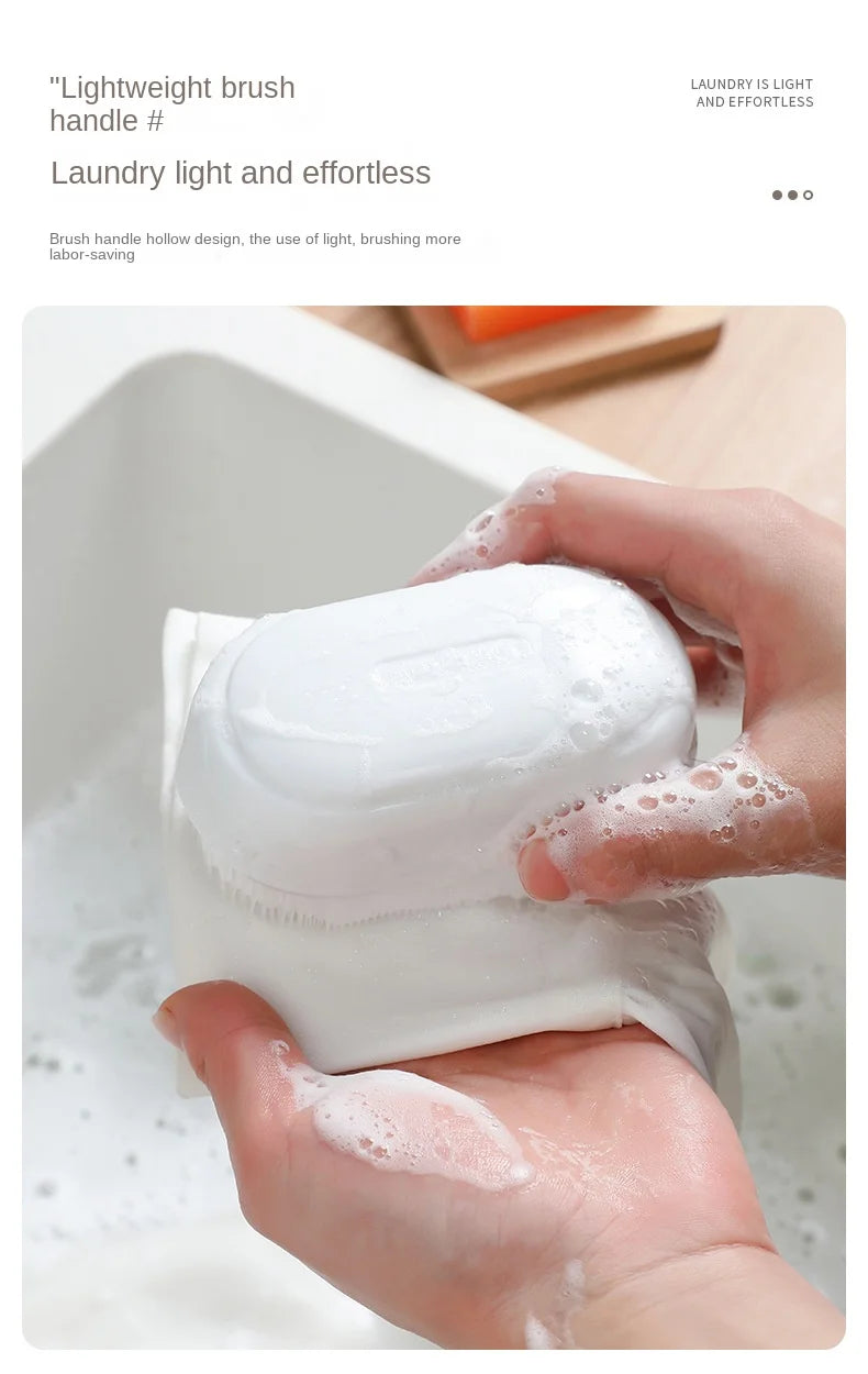 3434 Laundry Brush Soft Hair Clothes Cleaning Collar Underwear Small Brush Multifunctional Household Cleaning Brush Shoe Brush