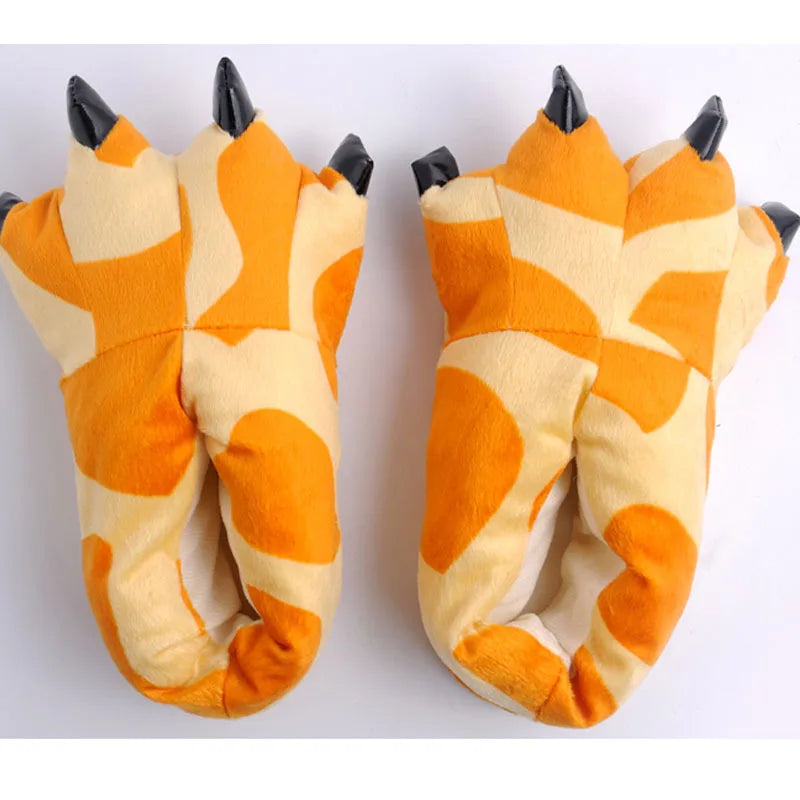 Warm Stuffed Animal Kigurumi Slippers Winter 2024