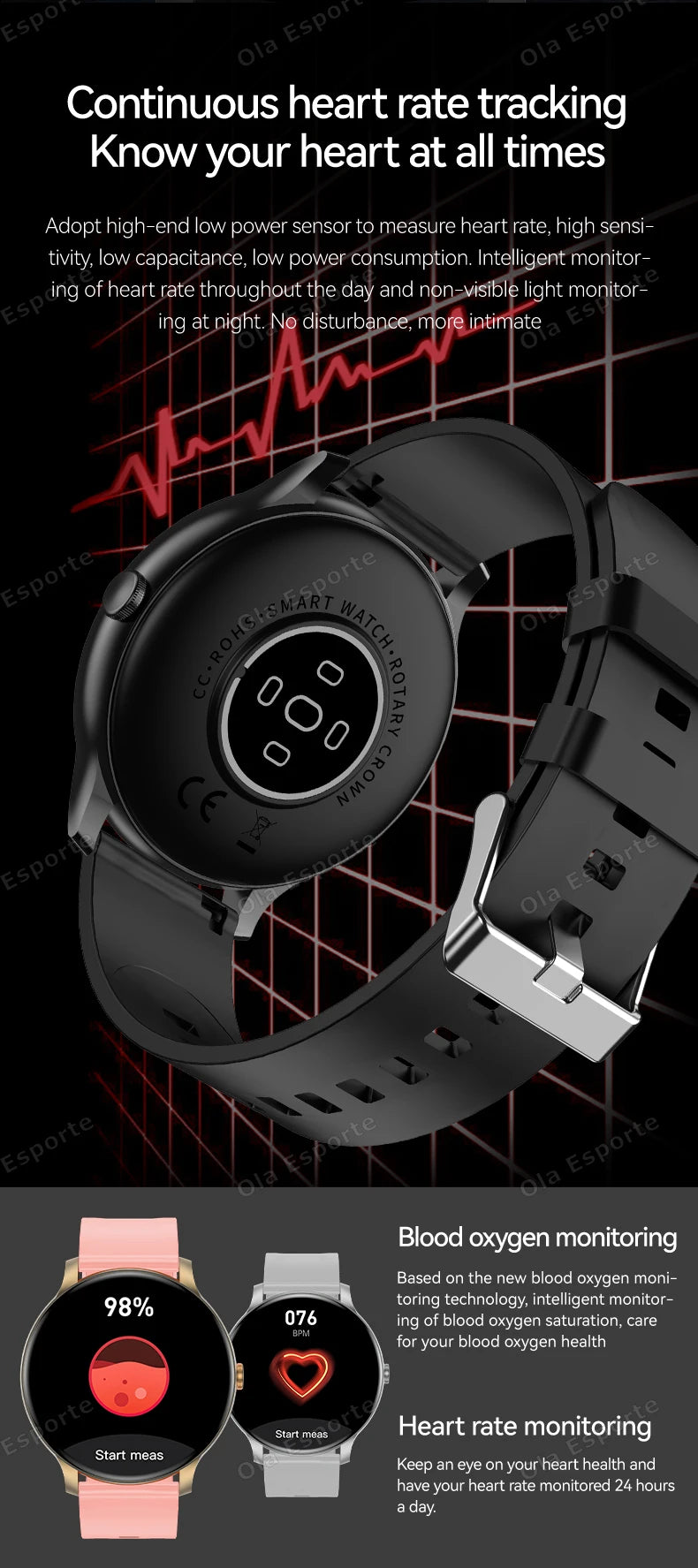 2025 Smart Watch Full Touch Waterproof