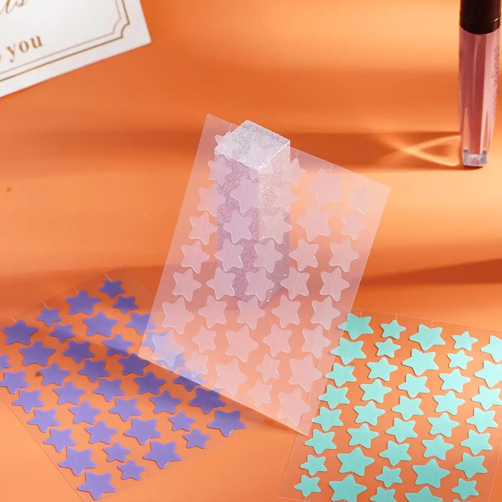 7PS Color Invisible Acne Removal Star Pimple Patch Facial Acne Spot Cover Concealer Invisible Color Patch Spot Scar Care Sticker - Daisan Mart