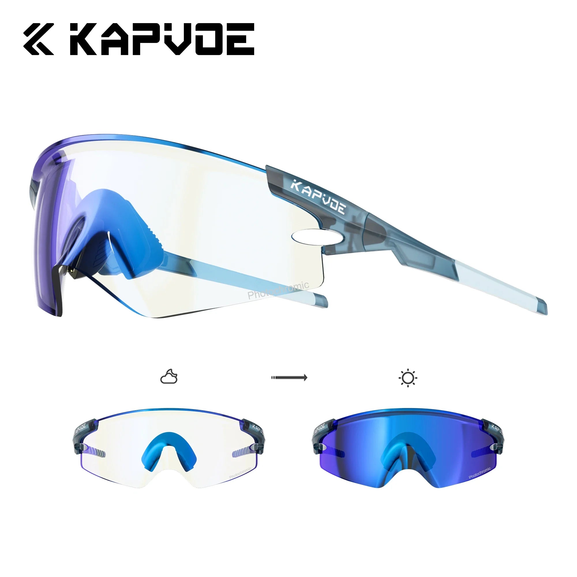 Kính Đạp Xe Kapvoe 2025 - Phong Cách & Bảo Vệ - Daisan Mart