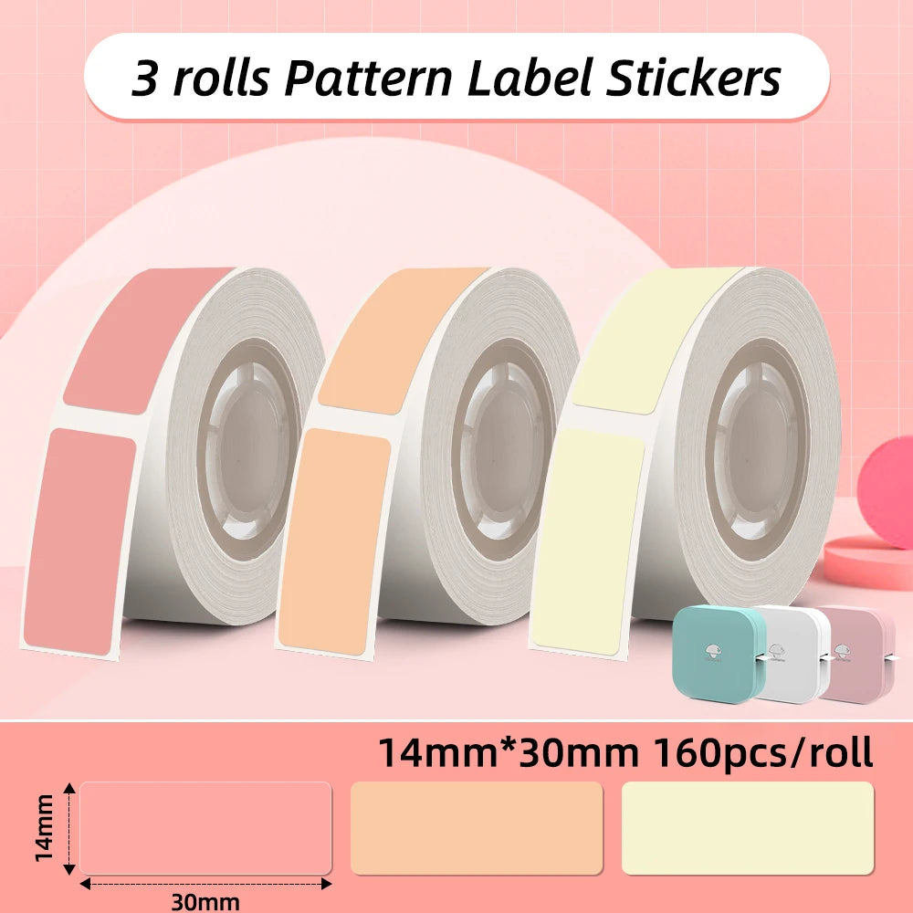 Phomemo Q30 Label Printer Mini Printer Pocket Thermal Label Maker Wireless Sticker Pocket Portable Printer Various Label Paper - Daisan Mart