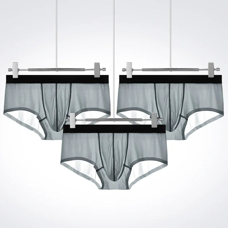 3-piece super thin, cool, breathable men's underwear