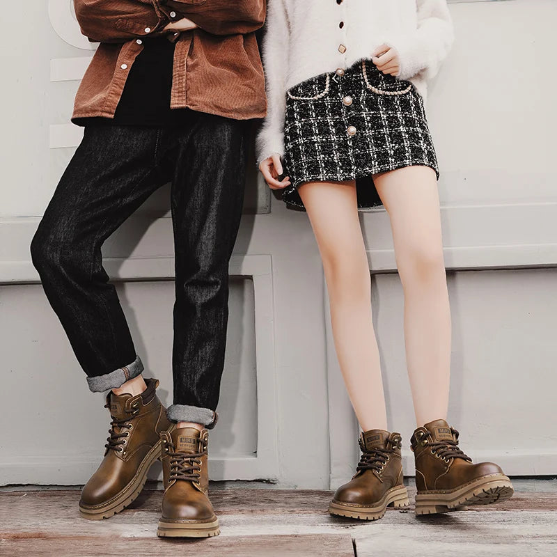 Men's High-Quality Leather Shoes with Comfortable and Fashionable Flat Soles