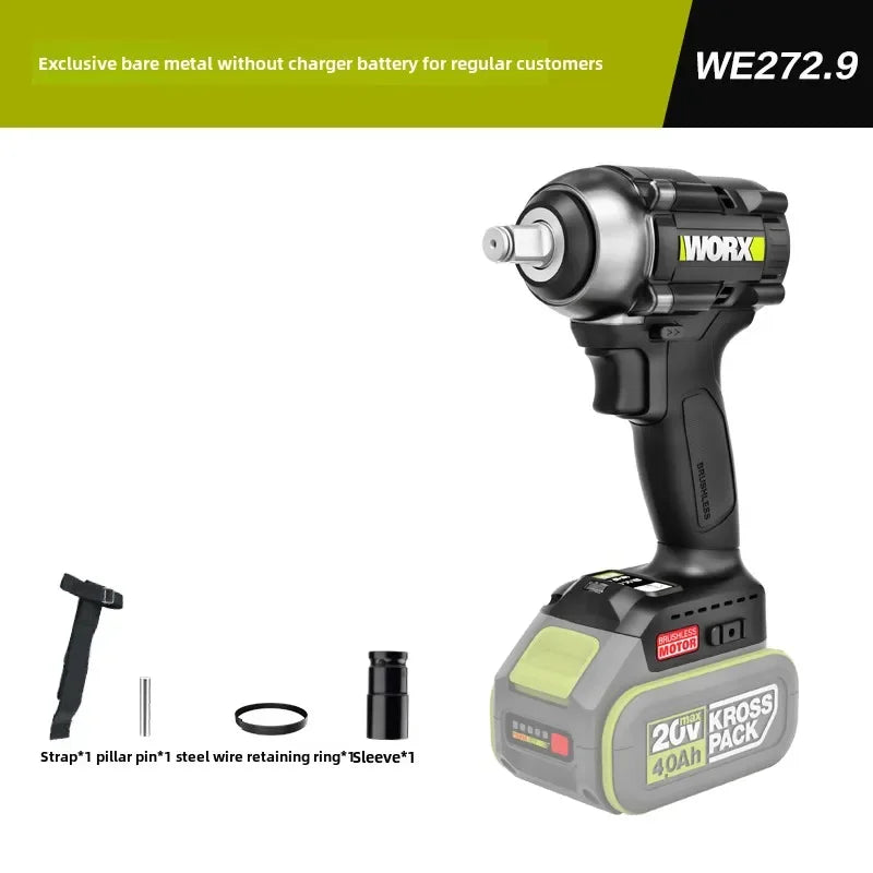Máy vặn ốc điện không chổi than WE272 lực mạnh - Daisan Mart