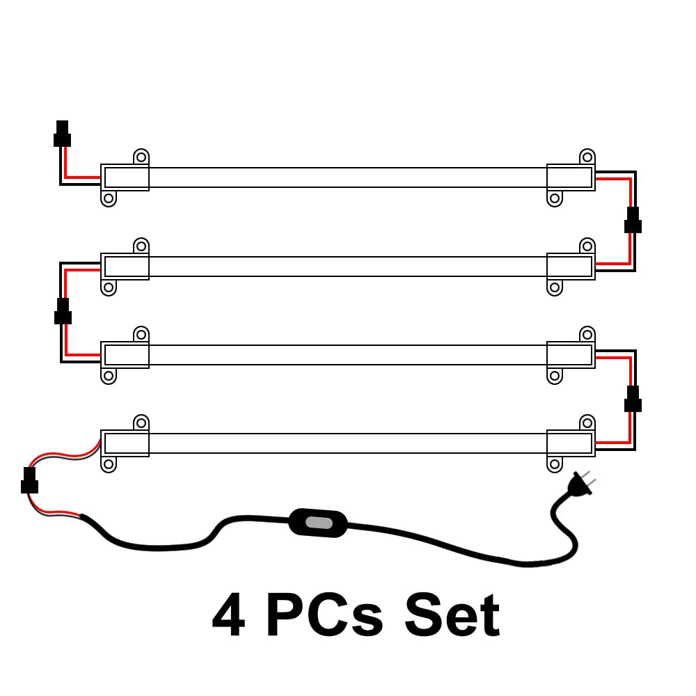 50cm Super Bright Energy Saving LED Light 220V