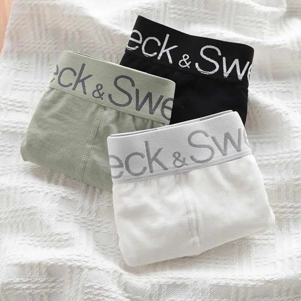 Quần Tam Giác Thoáng Khí In Chữ Mặc Ngủ Và Hằng Ngày