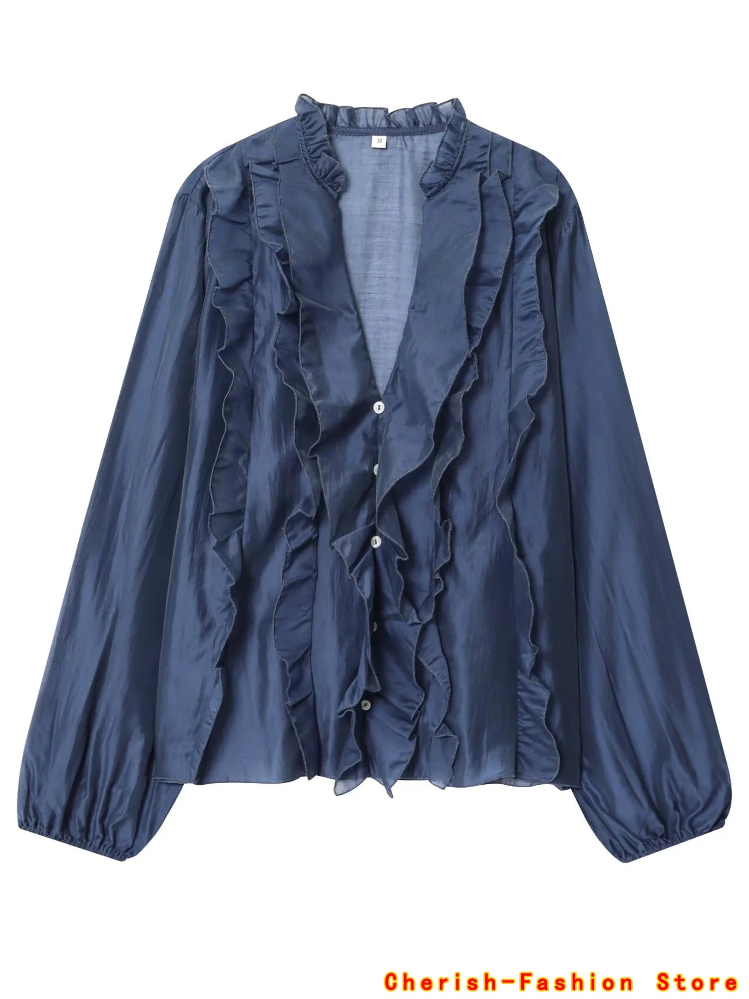 Áo Sơ Mi Nữ 2025: Thời Trang Thu Chic Vạt Xếp Tầng