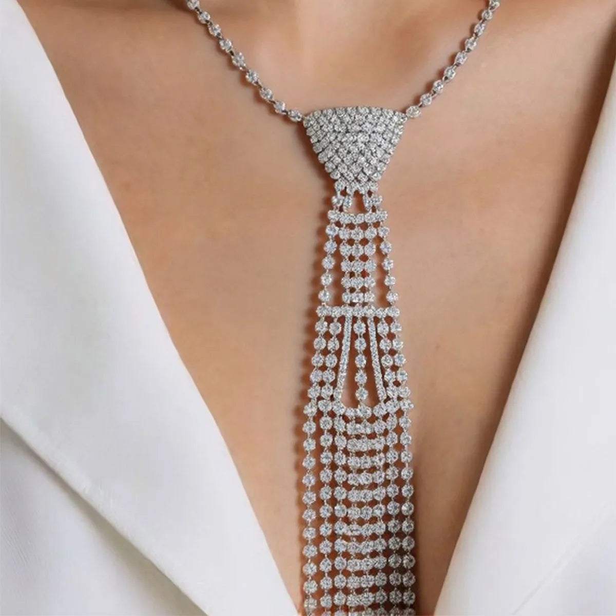 Long Boho Drop Necklace - Feminine Jewelry Gift