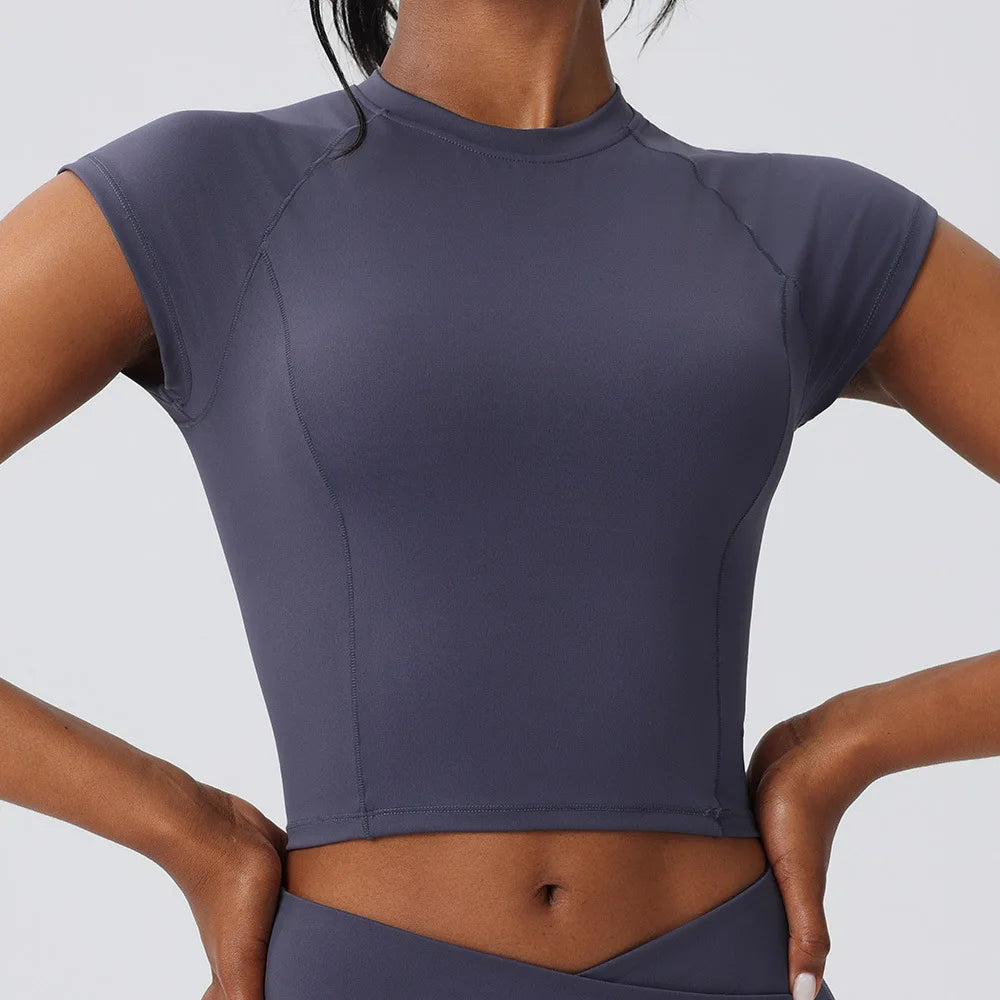 Áo Thể Thao Nữ Co Giãn Tập Gym Yoga Chạy Bộ XP199 - Daisan Mart