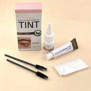 Convenient 3-Color Eyebrow and Eyelash Dye Gel Cream Set