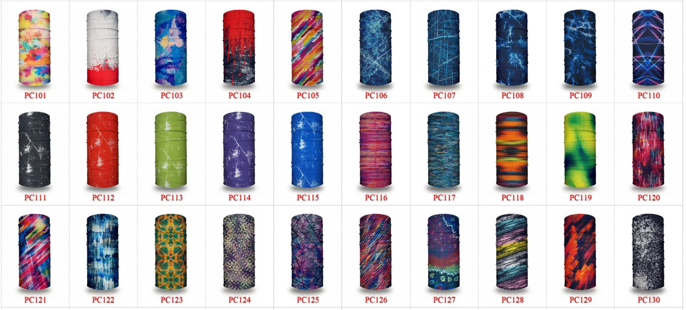 Khăn Đa Sắc Tiện Ích Cho Thể Thao & Dã Ngoại