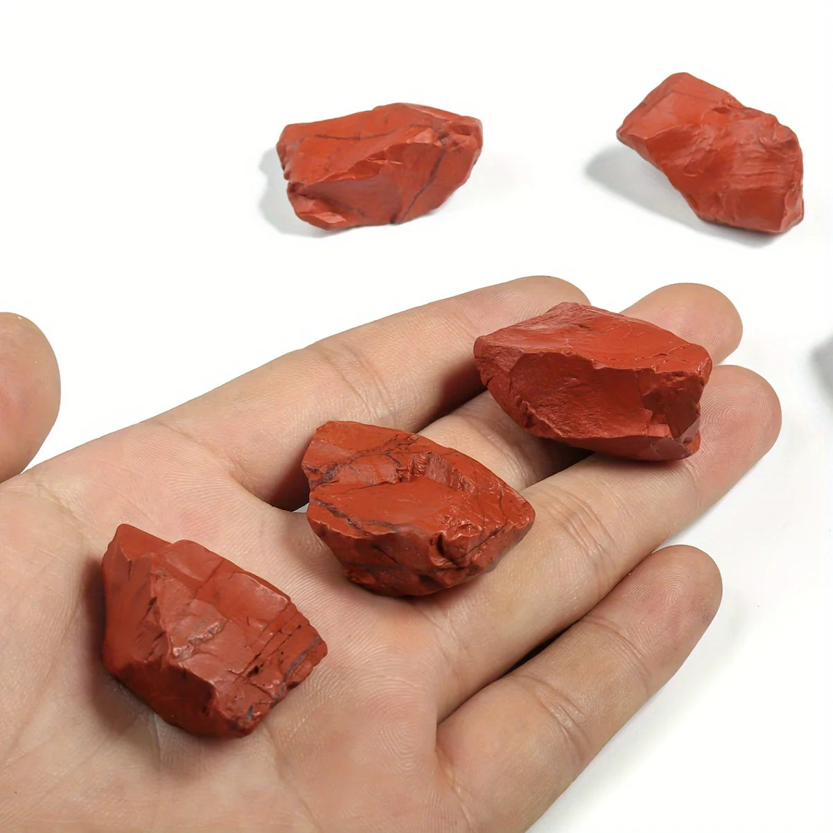 Đá Thô Đỏ Tự Nhiên - Ngọc Bích Đỏ Jasper