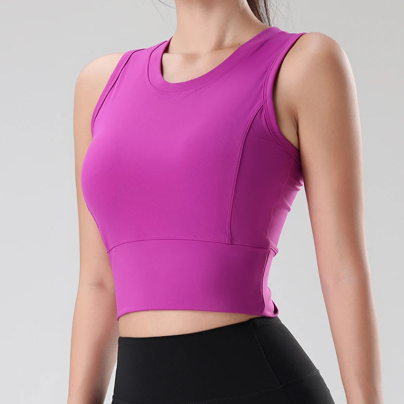 Áo Tập Gym Nữ Ngắn Tay Chống Sốc Thoải Mái - Daisan Mart