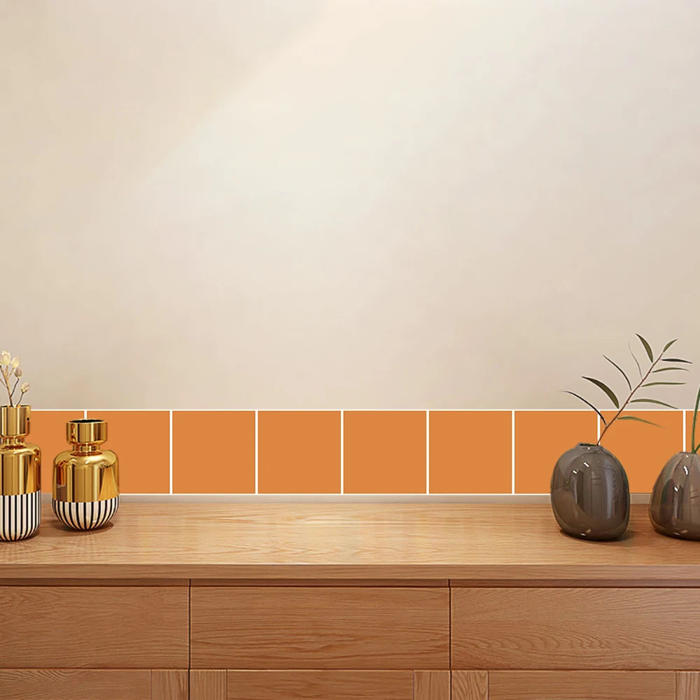 10 pieces of waterproof turquoise wall tiles