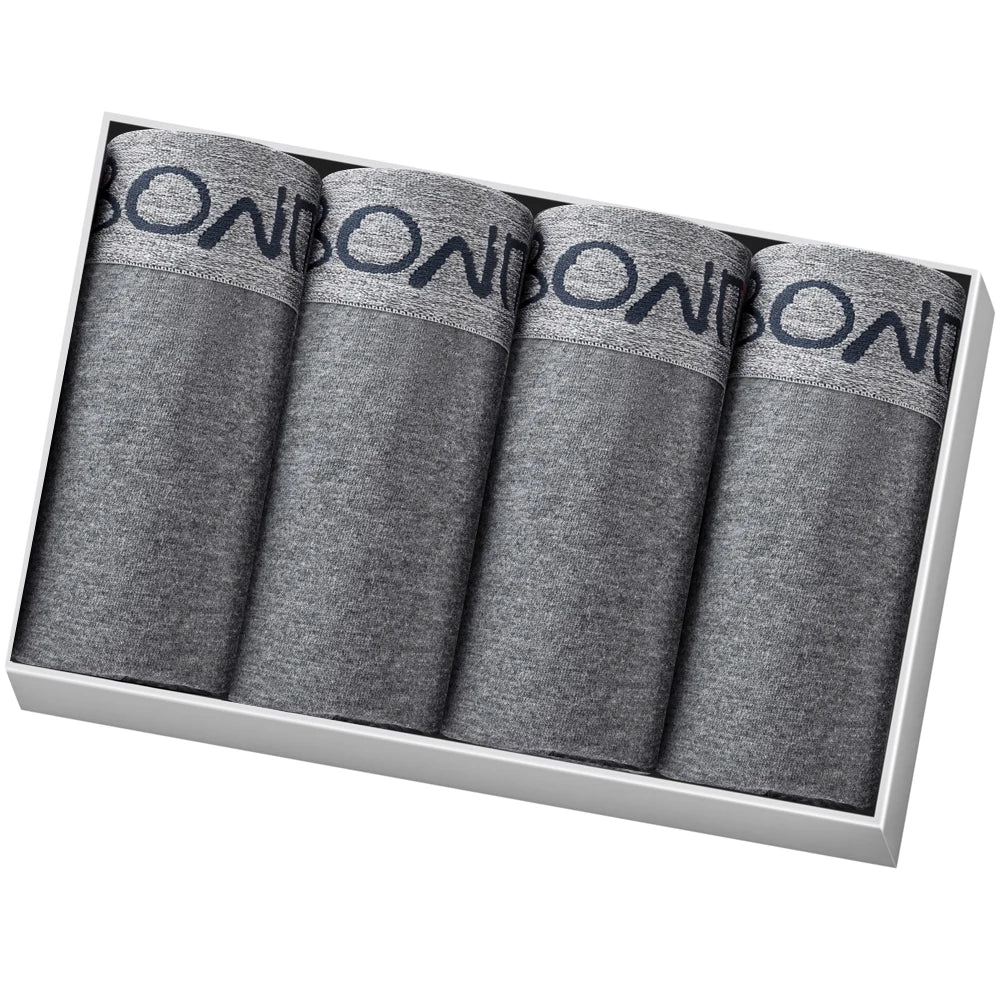 Set of 4 Cotton Men's Underwear - Comfortable &amp; Sexy