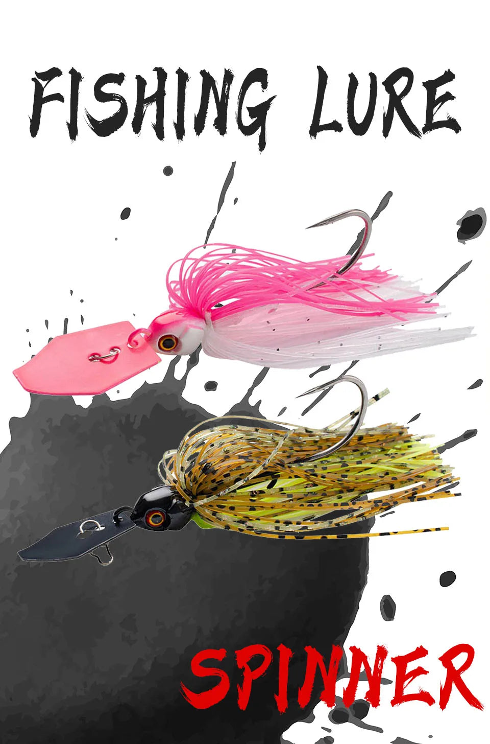 Mồi Câu Cá WALK FISH: Lưỡi Xoay Sắc Nét 7-21g