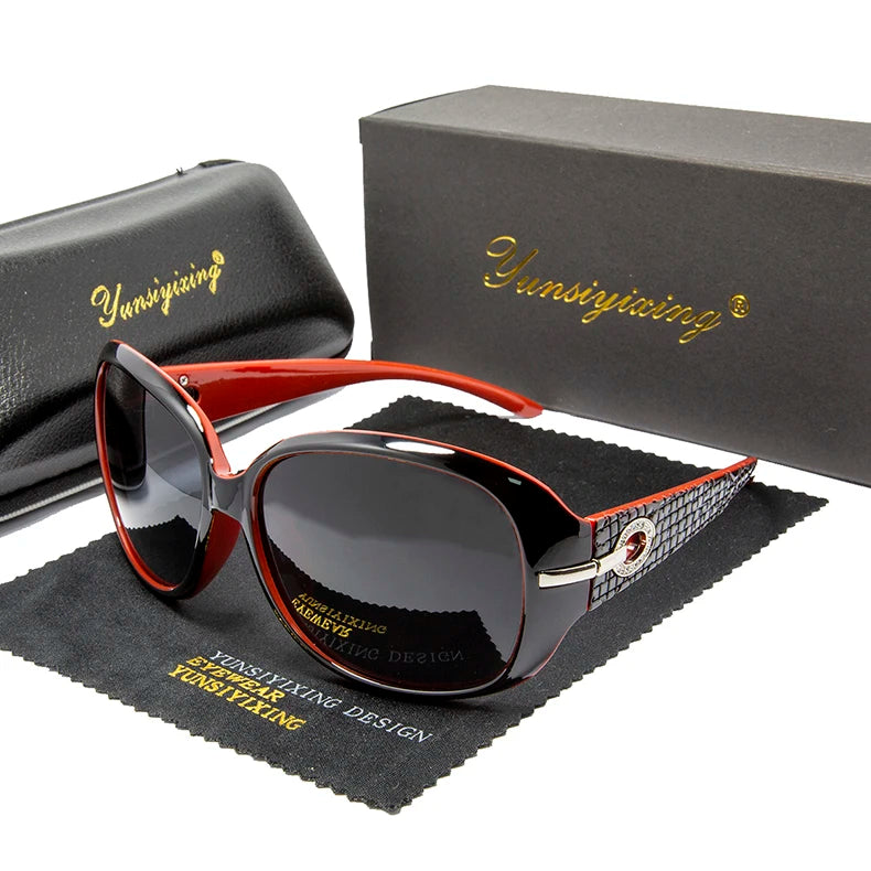 Kính Mát Nữ YSYX Gọng To Cổ Điển Thời Trang ST2012