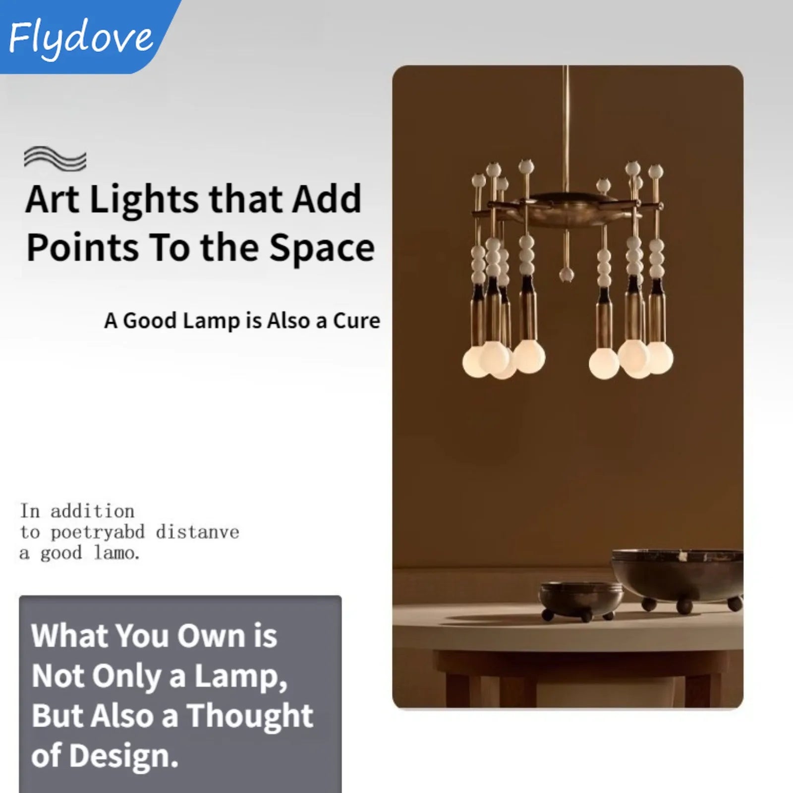 Luxury Marble Bronze Classic LED Wall Lamp