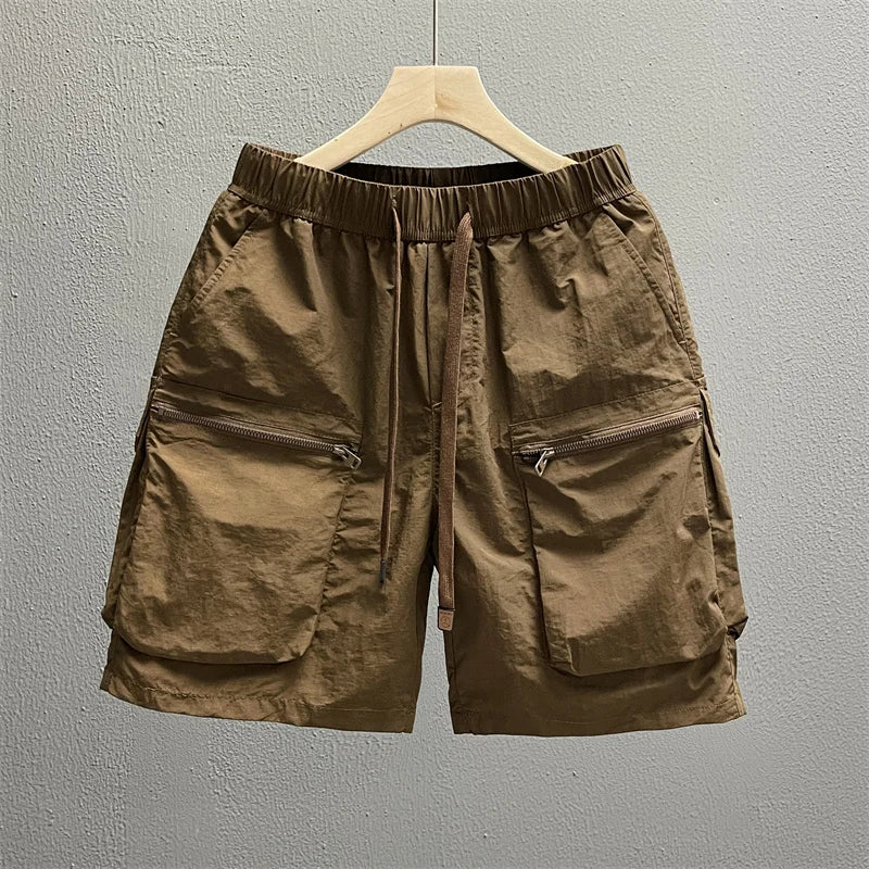 Men's Summer Sports Pants Stretch Comfortable 4/5