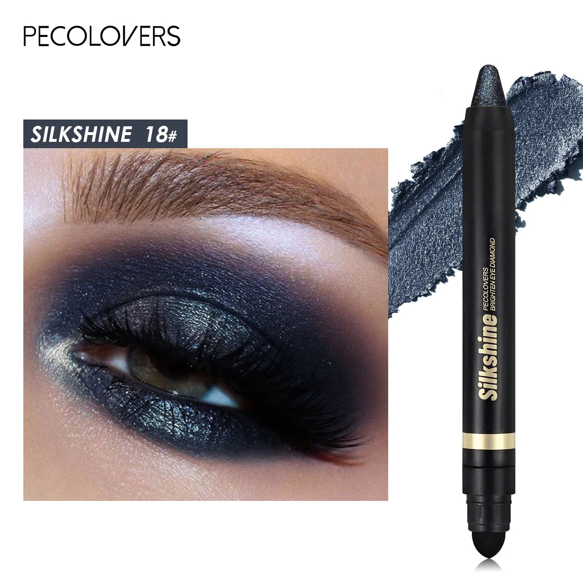 Waterproof Long Lasting Matte Glitter Eyeshadow Pen