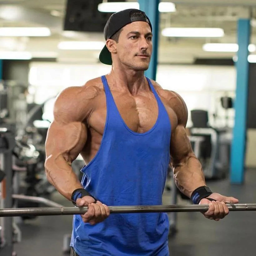 Áo Tank Nam Tập Gym Cotton Không Tay Thoáng Mát - Daisan Mart
