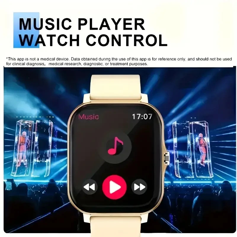 Đồng Hồ Thông Minh KESHUYOU 2025 Màn Hình 2.01 Inch HD