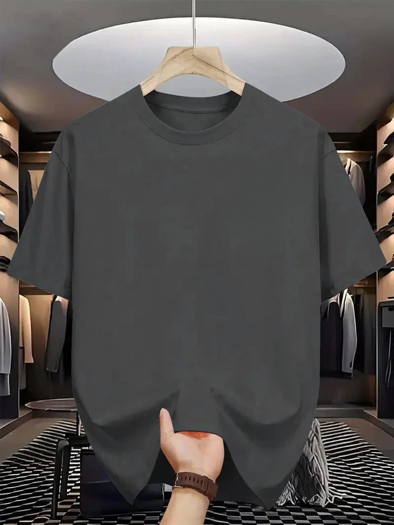 Unisex Cotton T-Shirt for Men and Women, Loose and Cool