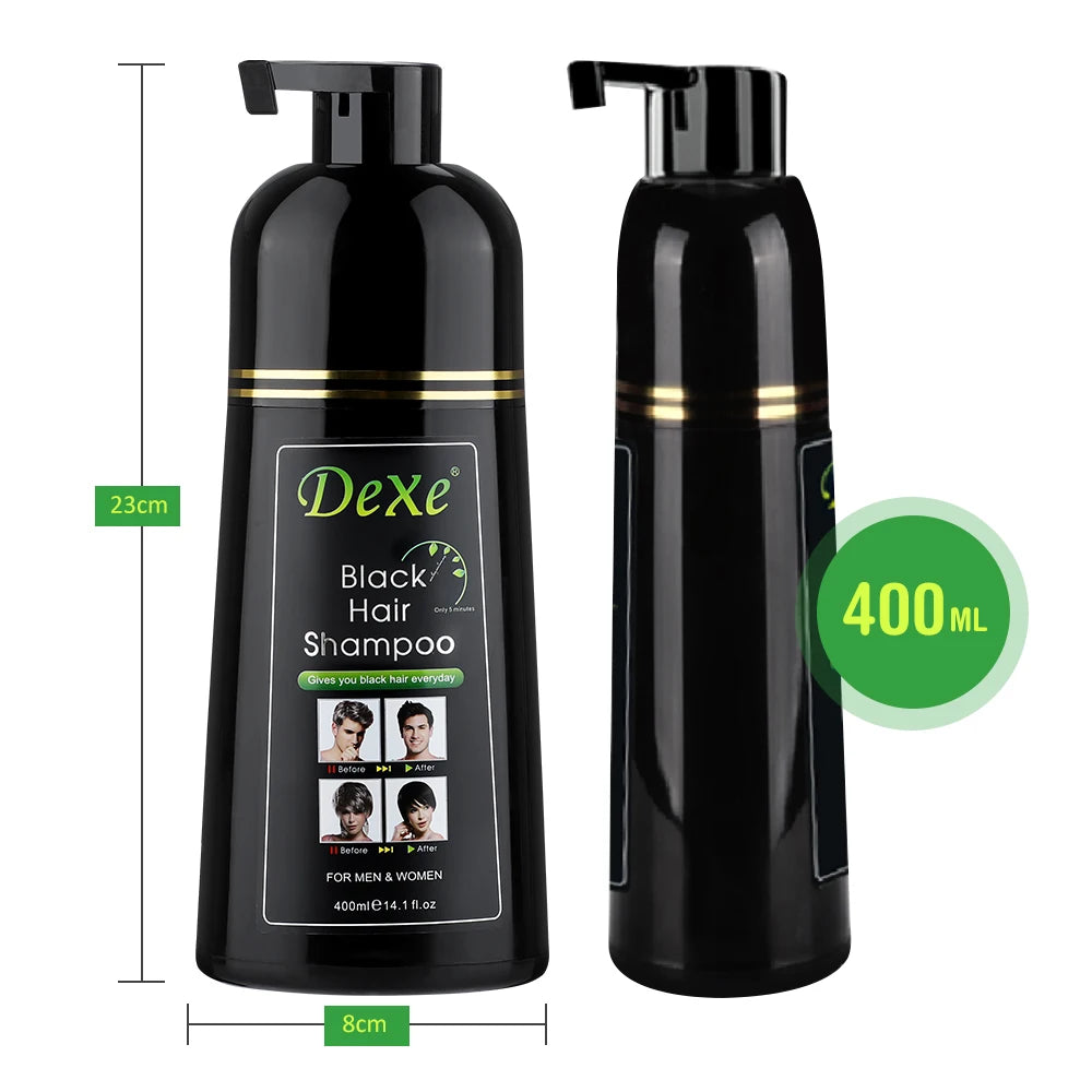 Herbal Black Hair Dye - Black Hair Shampoo 200/400ml