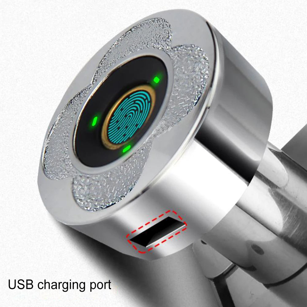 USB Rechargeable Smart Fingerprint Lock Advanced Security Solution for Drawers with 0 5 Second Unlocking Time and Robust Design