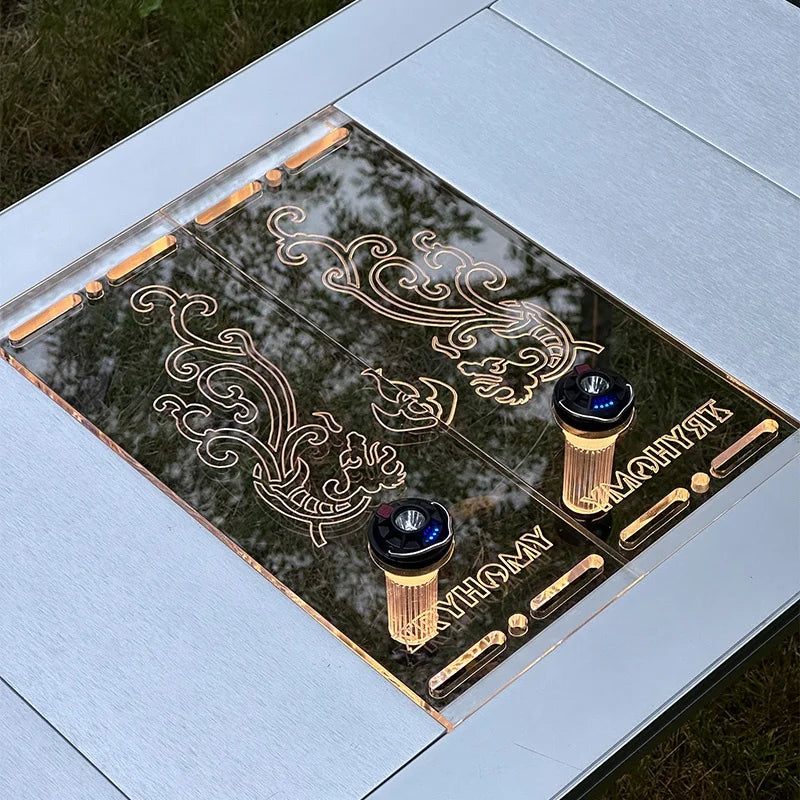Acrylic Board 1/0.5 Unit Transparent Tabletop Outdoor Camping  Board Portable IGT Shine Unit Table Board IGT Table Accessories - Daisan Mart