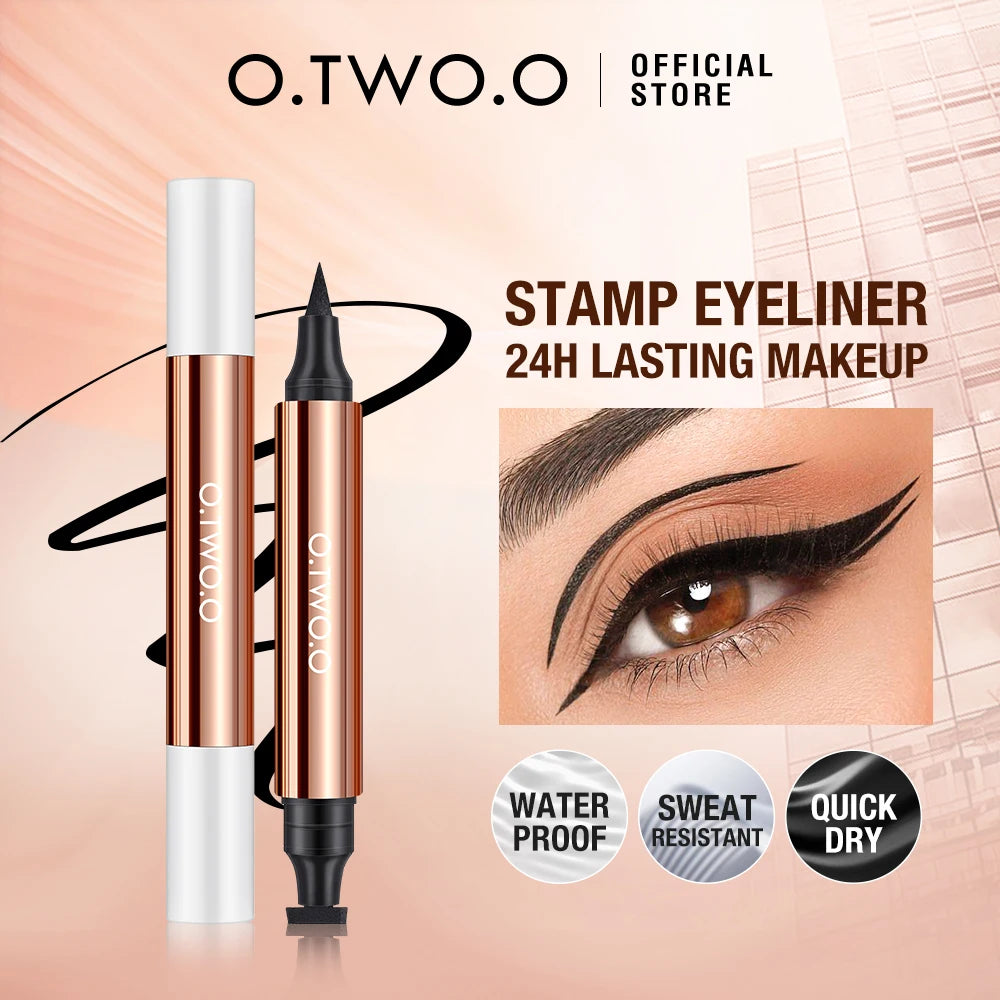 O.TWO.O Waterproof Eyeliner, Super Thin Line