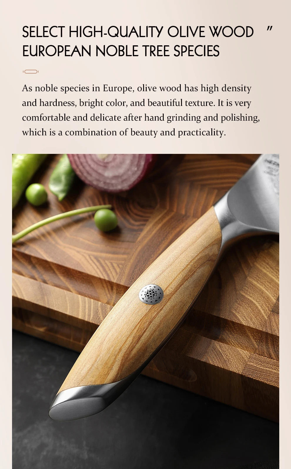 HEZHEN 1PC Or 2PC Knife Set 73 Layer Damascus Steel Powder Steel Core Sharp Kitchen Knives Olive Wood Handle Gift Box