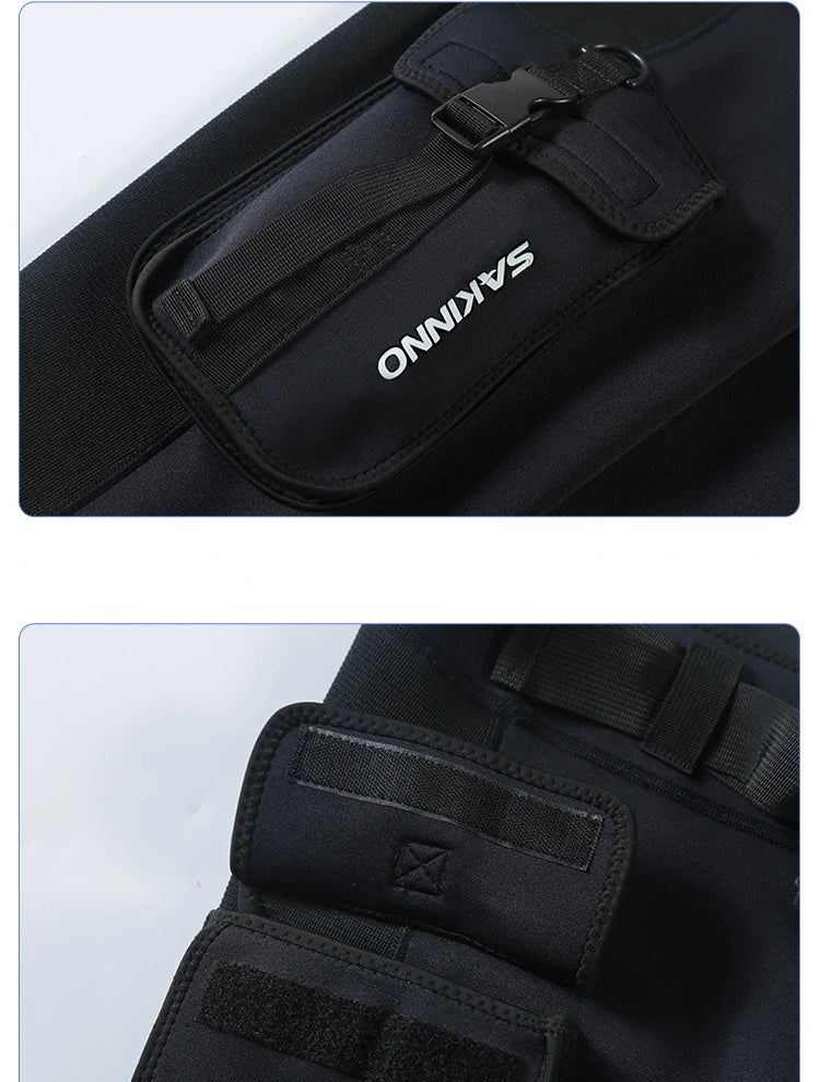 Quần bơi lặn neoprene 3mm dày giữ ấm có túi