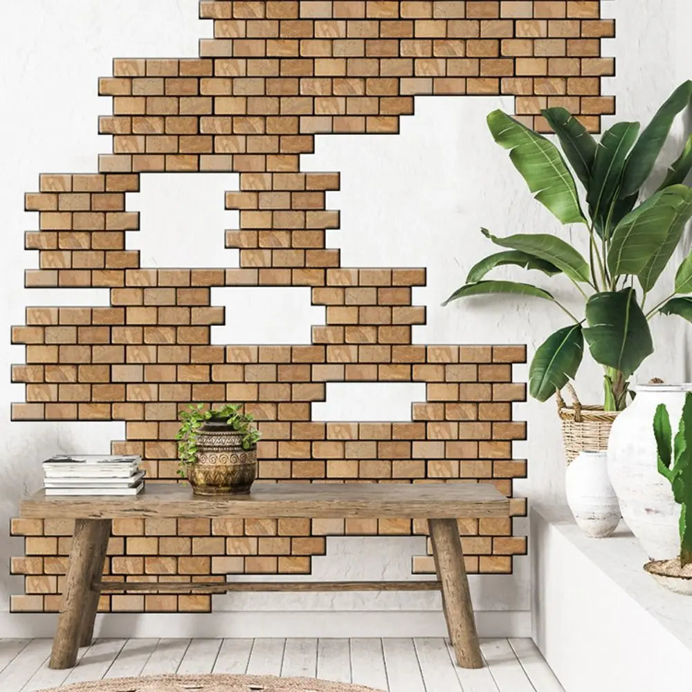 Giấy Dán Tường 3D Chống Thấm Tự Dính Cho Ký Túc Xá