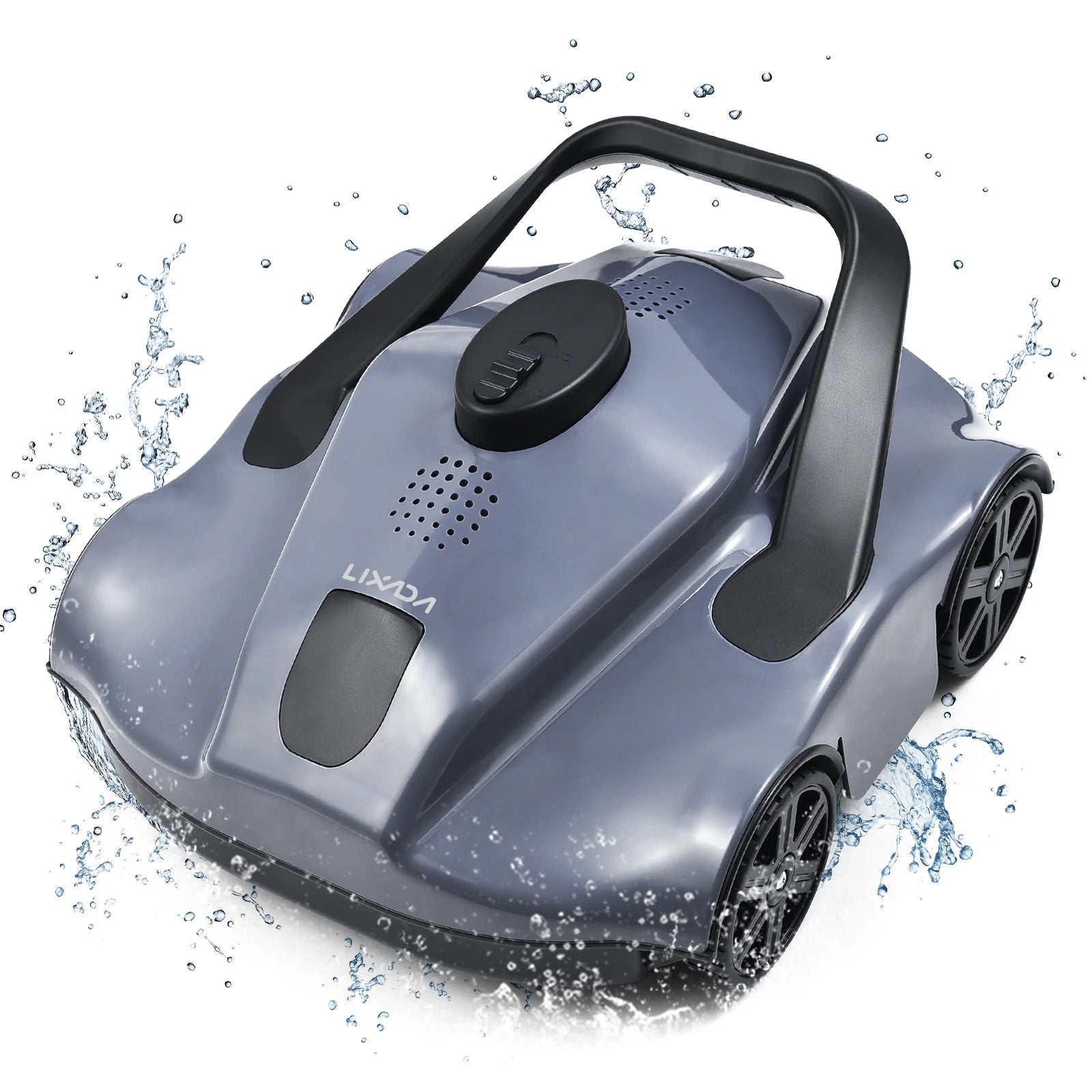 Pool Vacuum Automatic Robotic Pool Cleaner Cordless Robotic Pool Vacuum for In Ground Flat Pools Cordless Robotic Pool Cleaner
