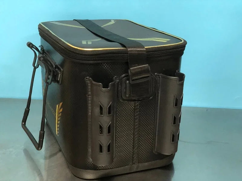 36cm 40cm 45cm Thicken EVA Live Fish Box Unfoldable Fishing Bait Tank Bucket Camping Outdoor Fishing Tackle Equipment