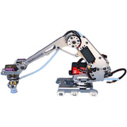 New 6 Dof Robotic Arm Manipulator Industrial Robot Model with MG996R Servos for Arduino Robot Arm DIY Kit Suction Cup STEM Toys - Daisan Mart