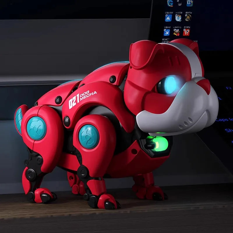 Robot dog, children's electric puppy toy, intelligent dog that can sing, dance, and make sounds, violent dog, mechanical dog - Daisan Mart