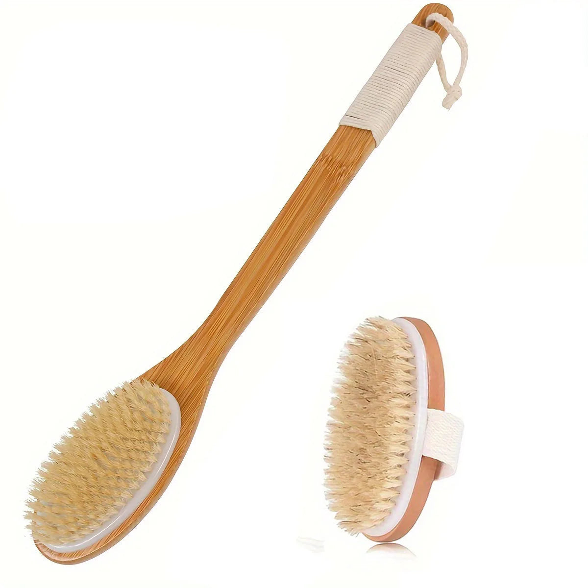 Bàn Chải Tắm Đa Năng Cán Dài Unisex Exfoliator - Daisan Mart