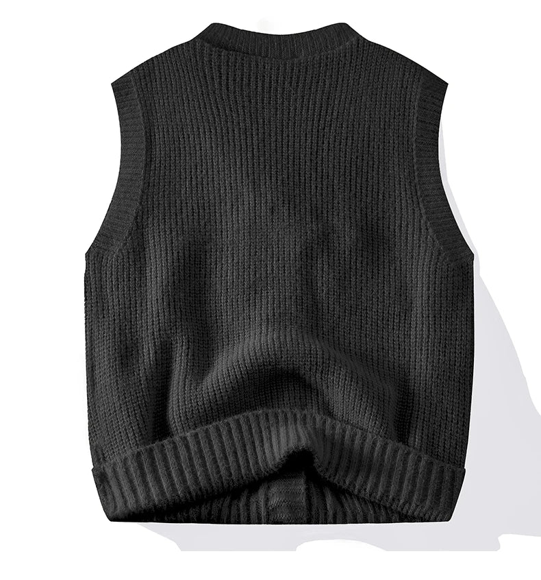 Áo Len Nam Đa Năng Thời Trang Cổ V Vest Không Tay - Daisan Mart