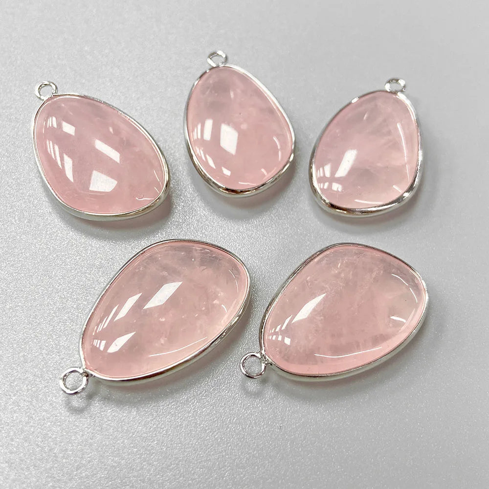 20x30mm Lapis Quartz Natural Stone Pendant DIY