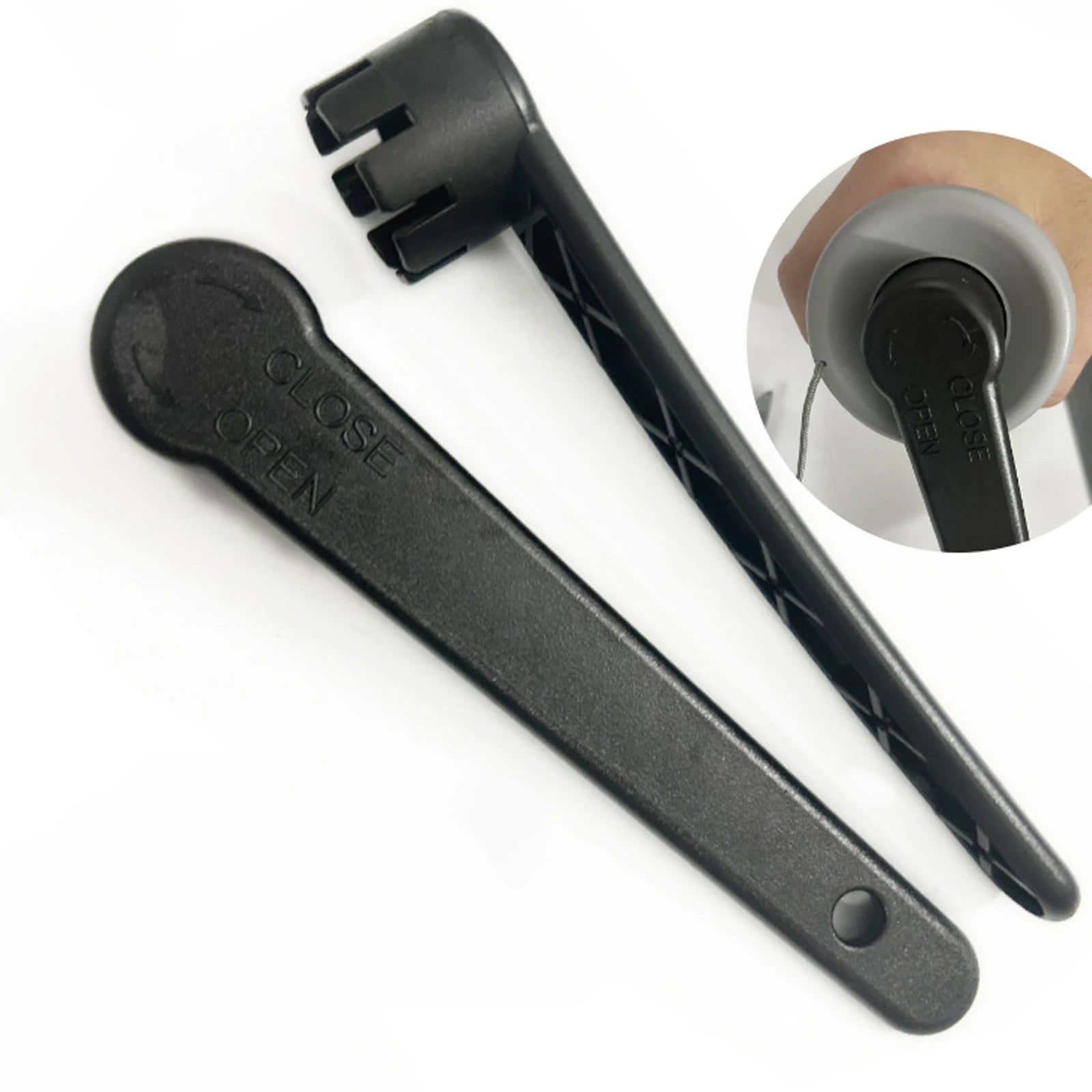 6-Groove 8-Groove Boat Raft Air Valve Wrench Spanner Tightening Tool for Inflatable Boat SRaft Airbed SUP Dinghy Kayak Canoe 1pc